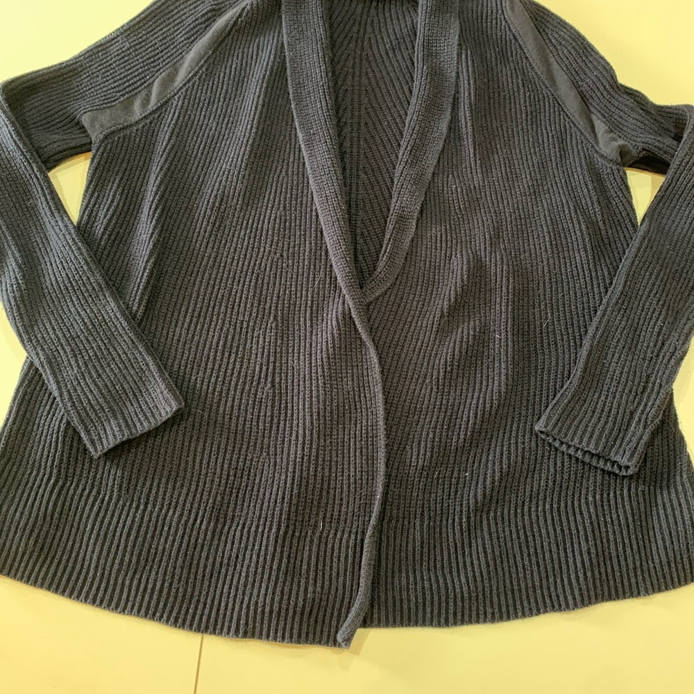 Vince Open Front Knit Wool Blend Open Front Cardi… - image 6